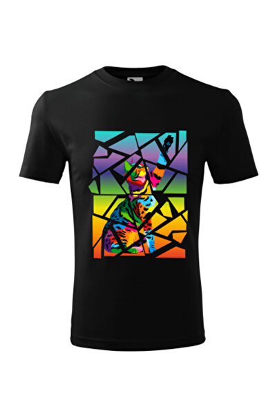 Malfini Tricou Copii, personalizat "High Five Cat",