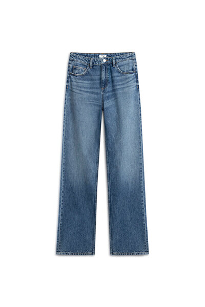 Twist Wide Leg Jean Pants