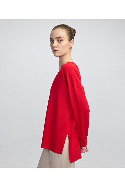 MISS IPEKYOL V yaka basic triko