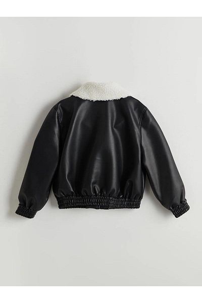LC Waikiki Palton pentru fete LCW Kids Leather Look (W5)