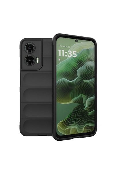 Danex Husă pentru Motorola Moto G35, X32, poliuretan, neagră