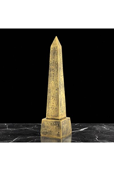 Kuzey Tacı Dikili Taş Antik Mısır Temalı 20 Cm Dekoratif Vip