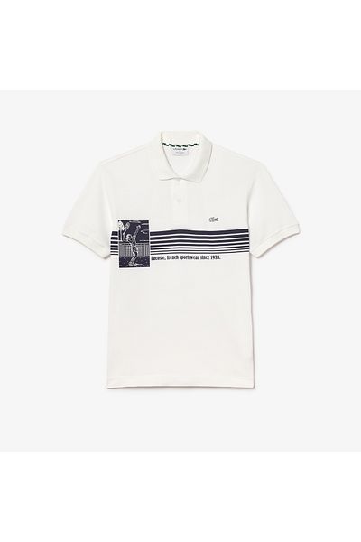 Lacoste French Made Original L.12.12 Print Polo Shirt - PH7430-00-001