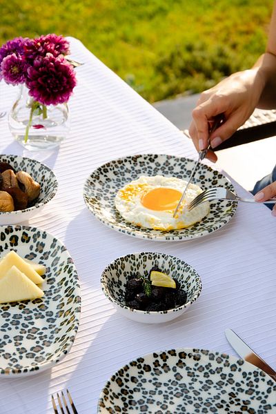 Le murano Wild 14 Piece Breakfast Set for 6 People