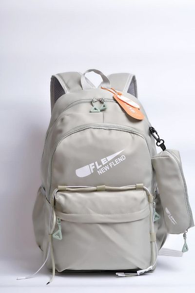 Way Two-piece canvas school backpack