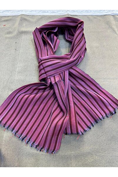 Mekikçi Kutnu İpek Ve Pamuk Dokuma Kutnu Fular