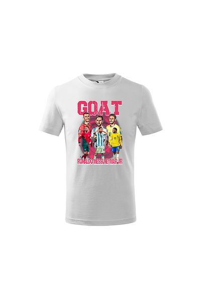 Malfini Tricou personalizat, "G.O.A.T.", Malfini, Bumbac 100%