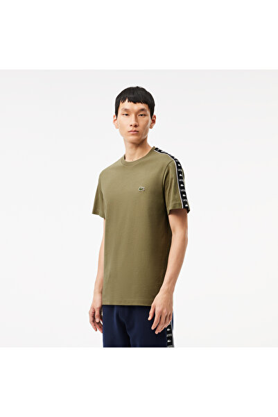 Lacoste Cotton Jersey Logo Stripe T-shirt - TH7404-00-BMY