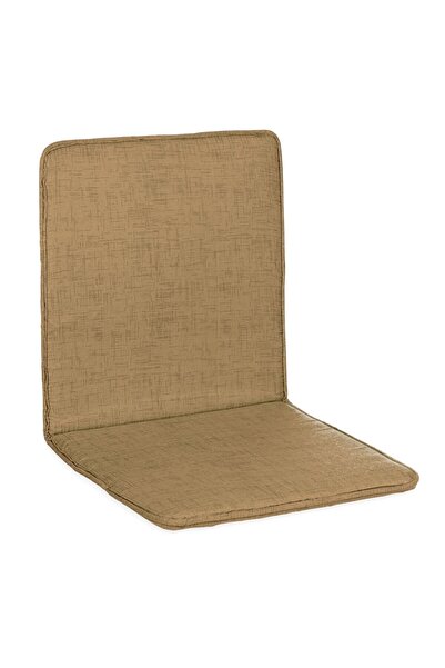 OEM Seat Cushion Beige with Backrest for Outdoor Spaces 87x43cm