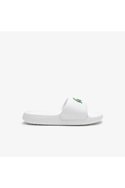 Lacoste Women's Croco 1.0 Synthetic Slides - 45CFA0002-082
