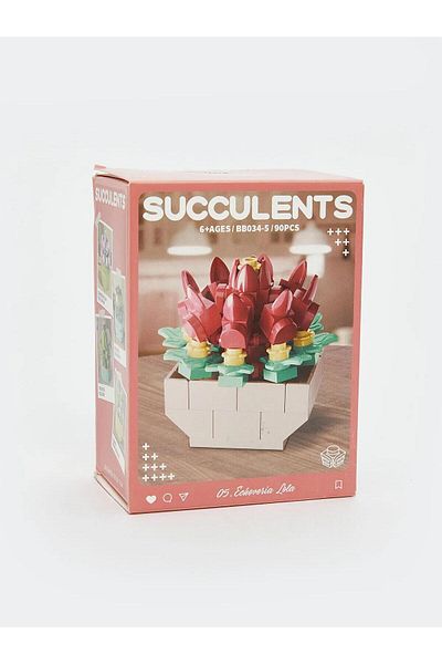 LC Waikiki Lcw Accessories Succulent Flower Model Building Set (W5)