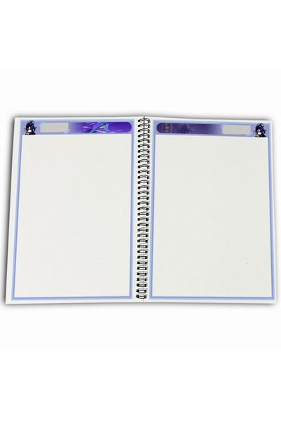 Define Moyas Genshin Impact Clorinde Unlined A4 School Notebook 72 Sheets Model 1