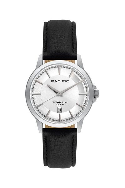 PACIFIC Ceas bărbătesc cu cuarț argintiu, MIYOTA 2115-6