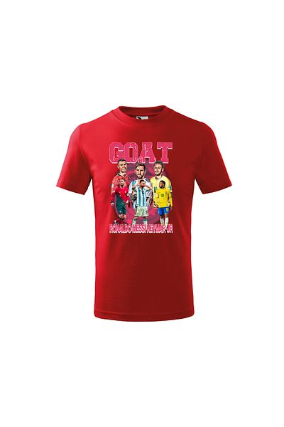 Malfini Tricou personalizat, "G.O.A.T.", Malfini, Bumbac 100%