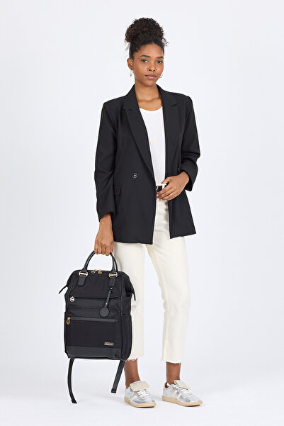 Chantria Suya Dayanıklı, Çok Gözlü, 14 inç Laptop Bölmeli Günlük Sırt Çantası CB00788