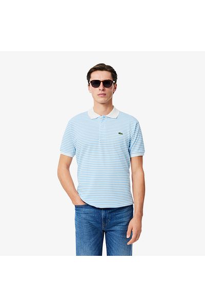 Lacoste Classic Fit L.12.12 Striped Petit Pique Polo Shirt - PH9753-00-F6Z