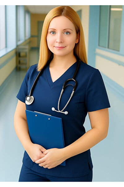 PIQUE Μπλούζα Νοσοκόμας UItralycra Ισπανική - Μπλούζα Γιατρού Νοσοκόμας Στολή...