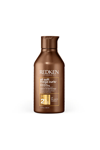 REDKEN Shampoo for dry, wavy and curly hair All Soft Mega Curls 300ml