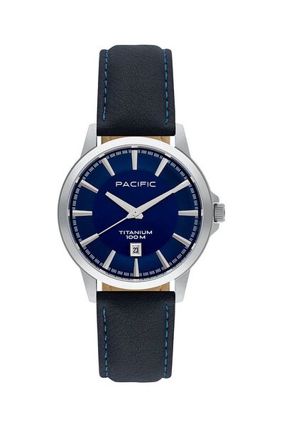 PACIFIC Men's Blue Quartz, MIYOTA 2115-6