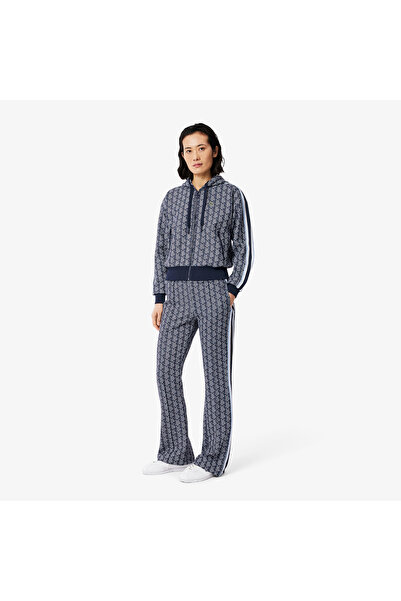 Lacoste بنطال رياضي واسع منقوش - XF9313-00-525