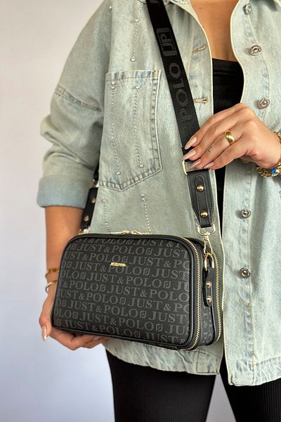 POLO BAG Genți de umăr pentru femei Just Polo originale, potrivite pentru utilizare zilnică, de mărime medie și de dimensiuni mari, cu curele late