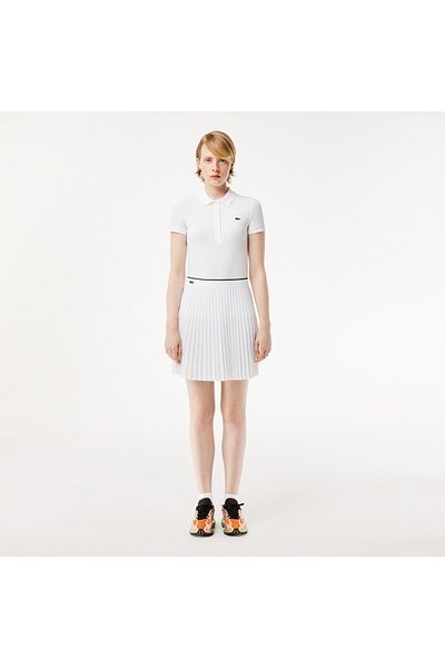 Lacoste Short Pleated Elastic Waist Skirt - JF2701-00-001