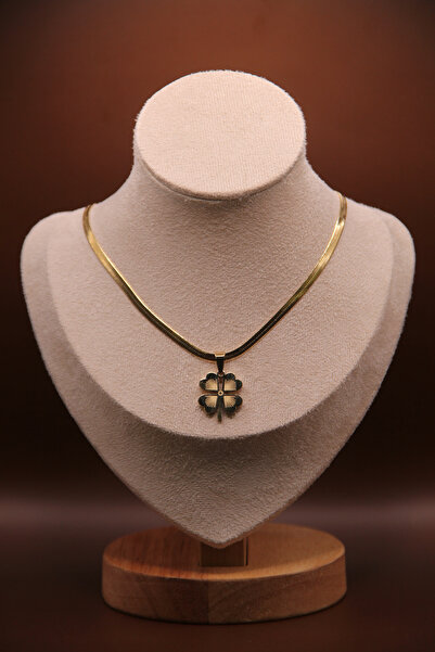 assa accessories 316L Steel Gold Plated Necklace Stainless – Tarnish and Wate...