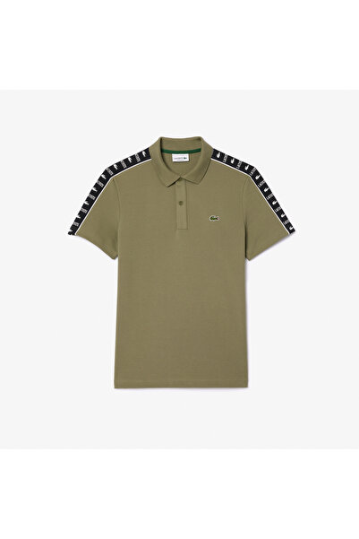 Lacoste Contrast Stripe Pique Polo Shirt - PH7398-00-BMY