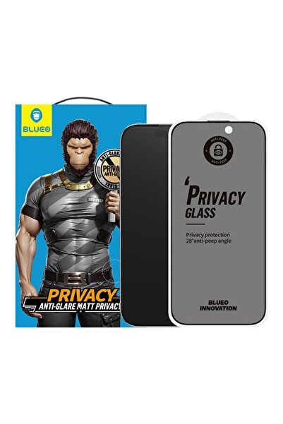 BLUEO Folie pentru iPhone 15 Pro Max, sticlă securizată, Ultra HD, sticlă de ...