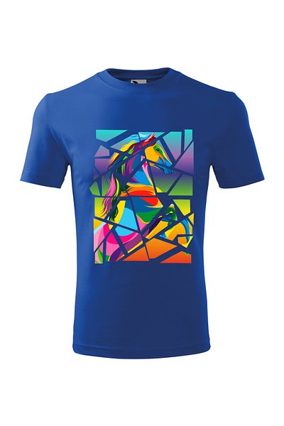 Malfini Tricou Copii, personalizat "Majestic Horse"