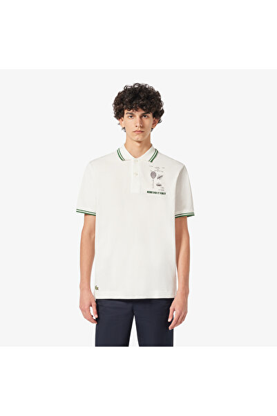 Lacoste Original L.12.12 Embroidered Patent Cotton Polo Shirt - PH8008-00-70V