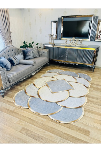 Bordo Halı Yıkanabilir Kaymaz Taban Halı Mutfak Dekor Yolluk Koridor Halısı S...