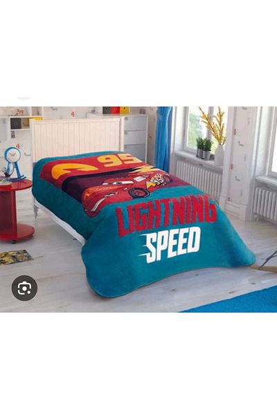 TAAC Cars Lightining Speed Licensed Single Person Blanket