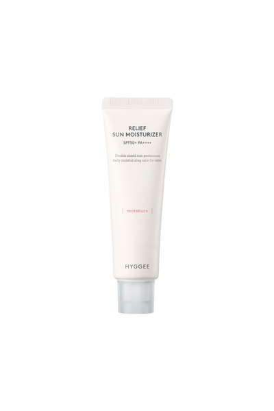 HYGGEE HYGGEE Relief Sun Moisturizer SPF50+ PA++++ 50 ml - Soothing sunscreen