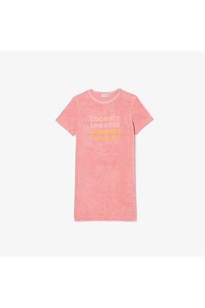 Lacoste Terry Logo T-shirt Dress - EJ7969-00-QDS