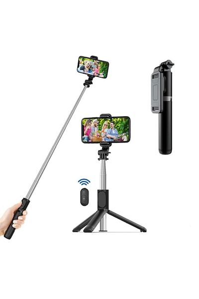 Danex Selfie Stick Stabil Bluetooth, 101cm, R57, Silicon Flex, Deep Dark