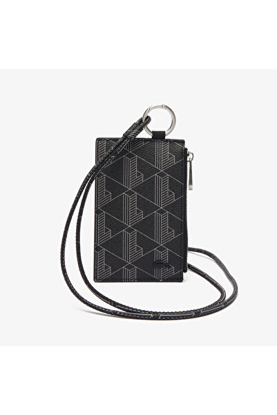 Lacoste حامل بطاقات بطبعة مونوغرام من ذا بلند - NH4581LX-H45