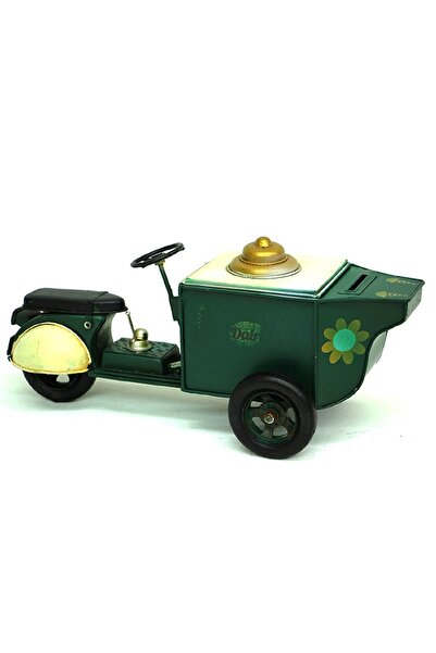 hediyeconcepti Dekoratif Metal Dondurma Arabası Süsler Ev Oturma Odası TV kab...