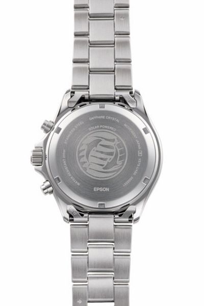 Orient Ra-Tx0207R10B Mako Chronograph Solar Powered Men's Wristwatch