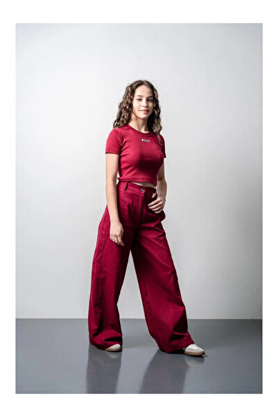 QUEEN KİDS Queenkids Girl 7423 تطريز كروب الكرز