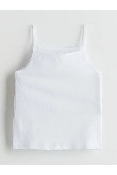 LC Waikiki LCW Kids Guler pătrat Fete Tricou 5 bucăți (W5)