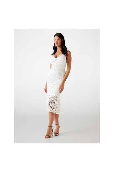 Guess W5yk0uwhf50 Sl Rosalıa Crochet D Kadın Elbise