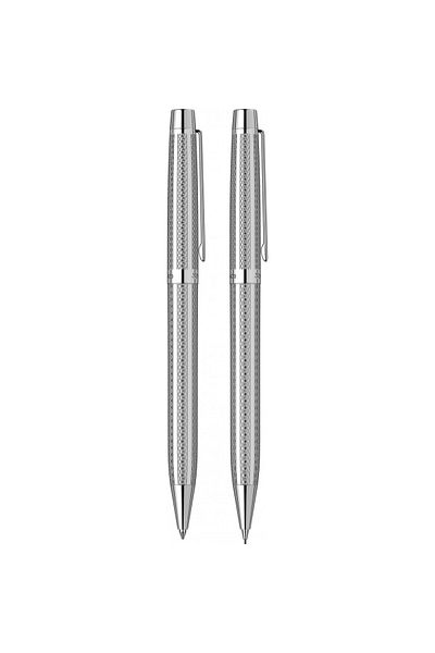 Scrikss 722W Ballpen + Versatile Double Set Chrome (Lifetime Warranty-Luxury Box)