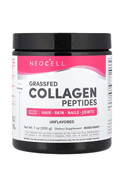 Neocell Super Collagen Peptides, 10g Collagen Peptides per Serving, Keto Friendly, Grass Fed (200 g)