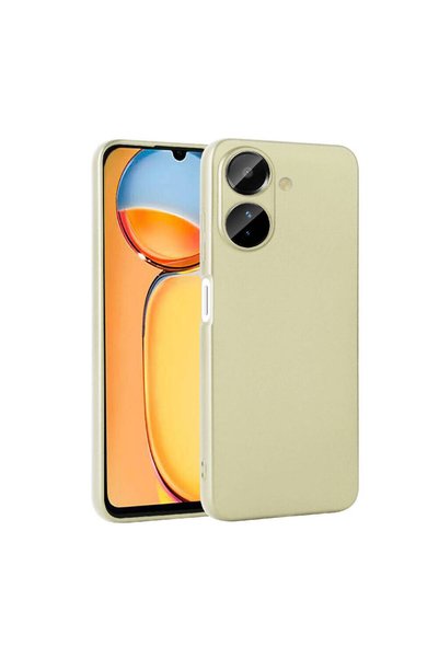 Generic Brand Redmi 13C Case Effx Premier Silicone Cover - Gold