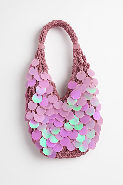 Liora bags Pembe pullu çanta