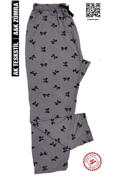 A&K ZÜMRA Pijama din viscoză model Mother, mărime mare