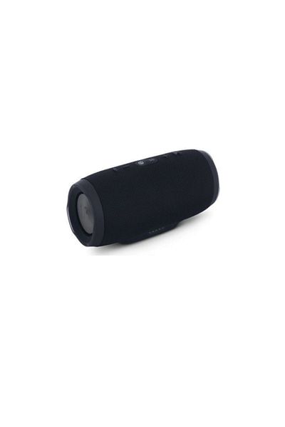 Charge3 Charge 3 Portable Speaker With Bluetooth, Usb, Aux, Radio, 5v Power Bank, Black