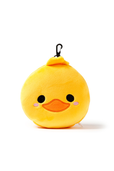 Relaxeazzz Çocuk Seyahat Yastığı ve Göz Maskesi-Duck