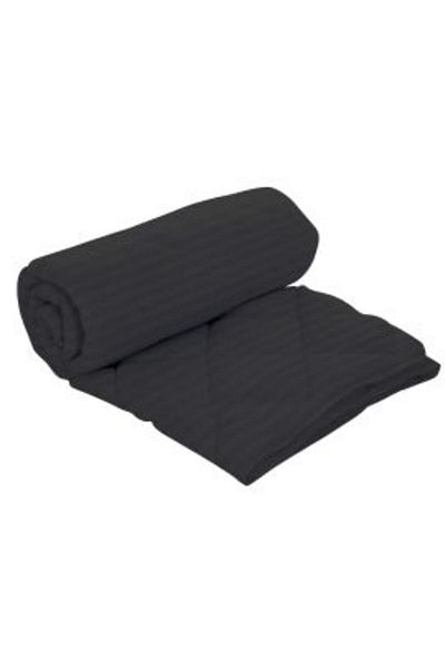 Ralex Pilota lana damasc policoton matlasata 140 x 210 cm, Pucioasa, Negru